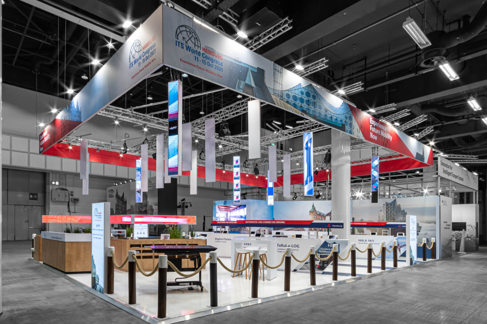 ITS Host Stand auf der Messe ITS World Congress