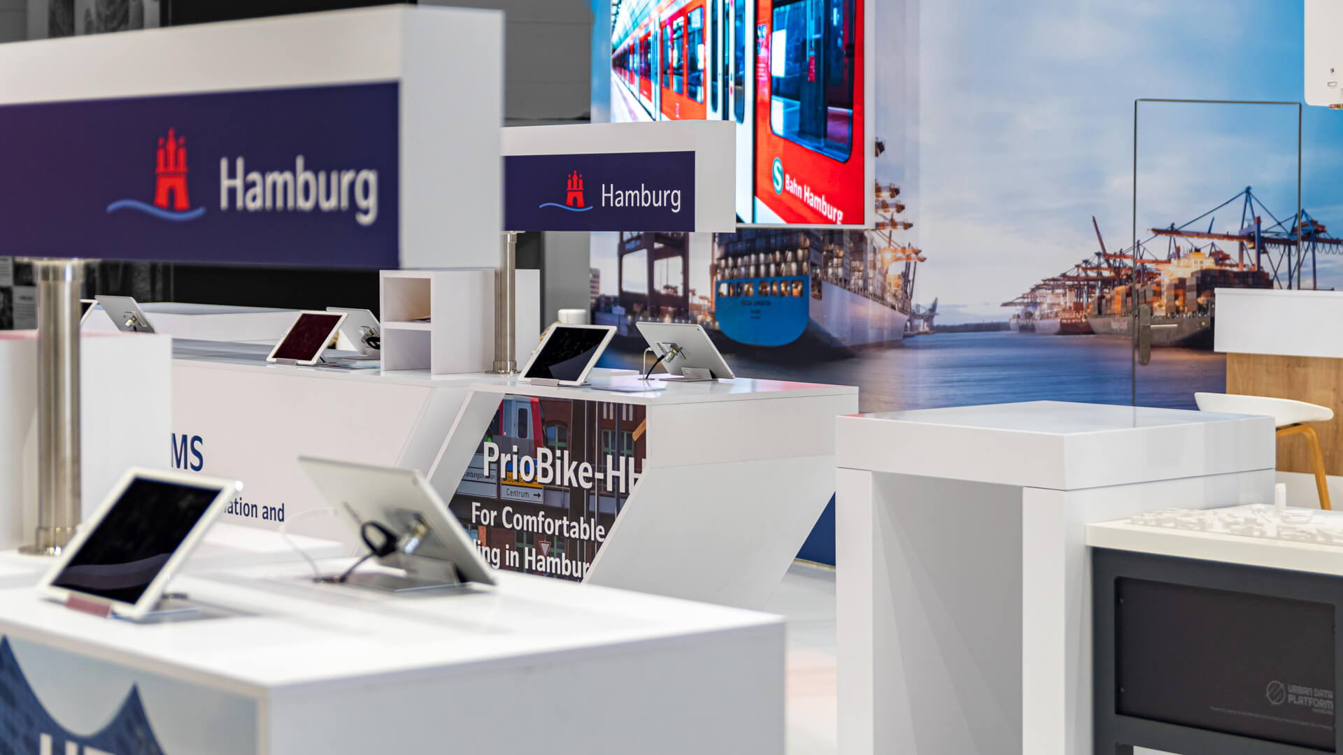 ITS Host Messestand auf dem ITS World Congress in Hamburg