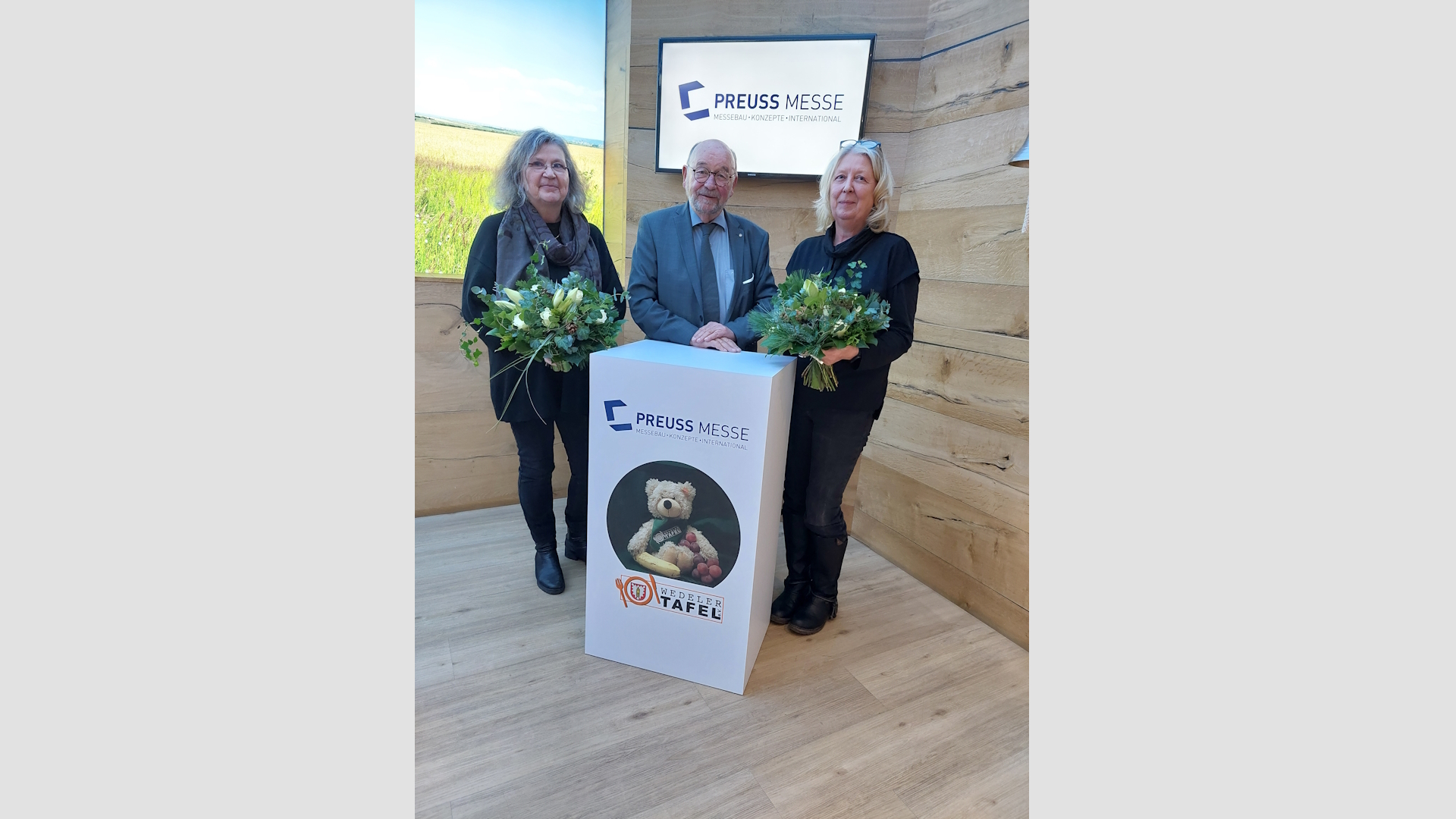 PREUSS MESSE WedelerTafel Spende