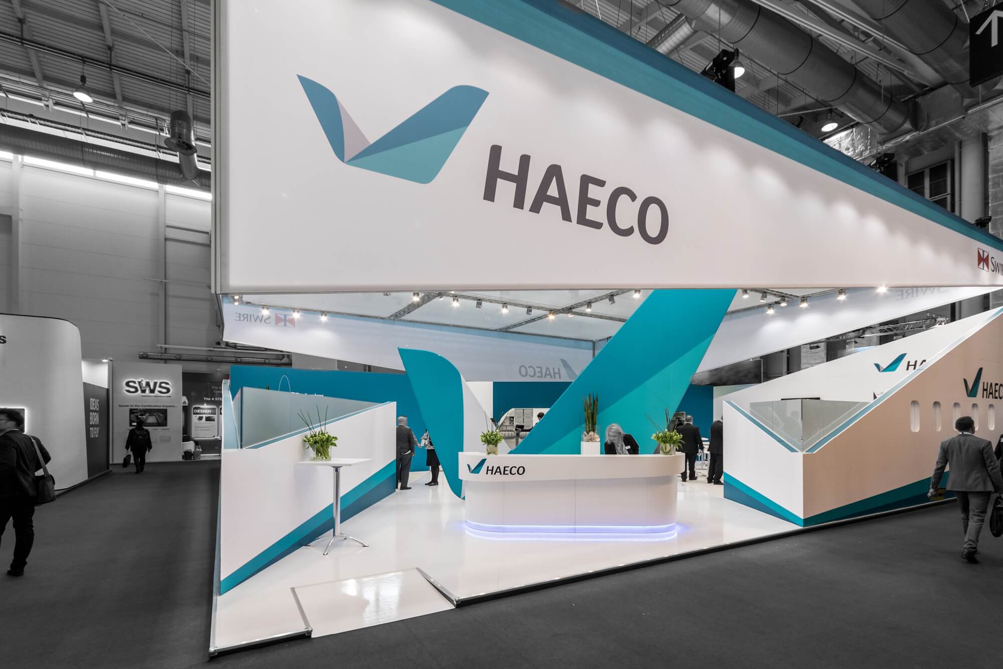 Messestand HAECO auf der Messe AIX in Hamburg