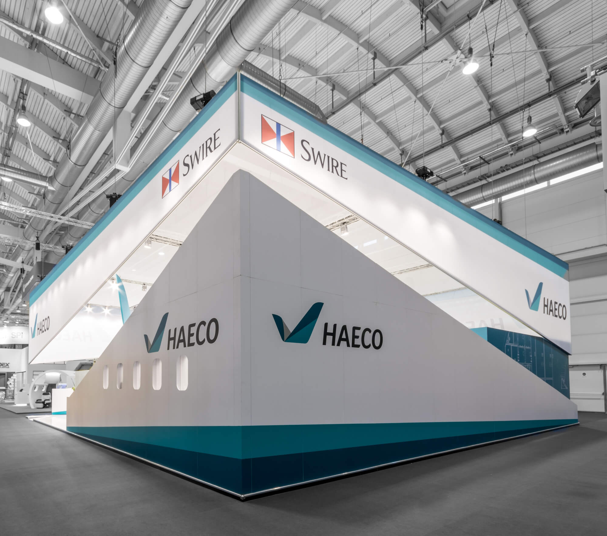 Messestand HAECO auf der Messe AIX in Hamburg