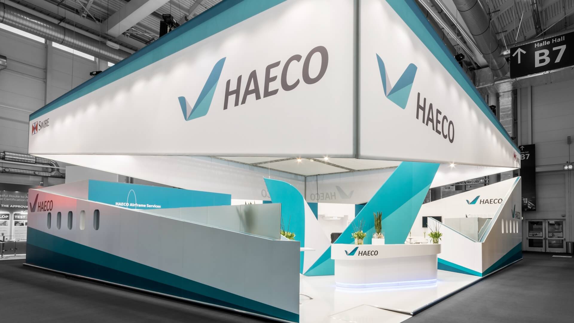 Messestand HAECO auf der Messe AIX in Hamburg