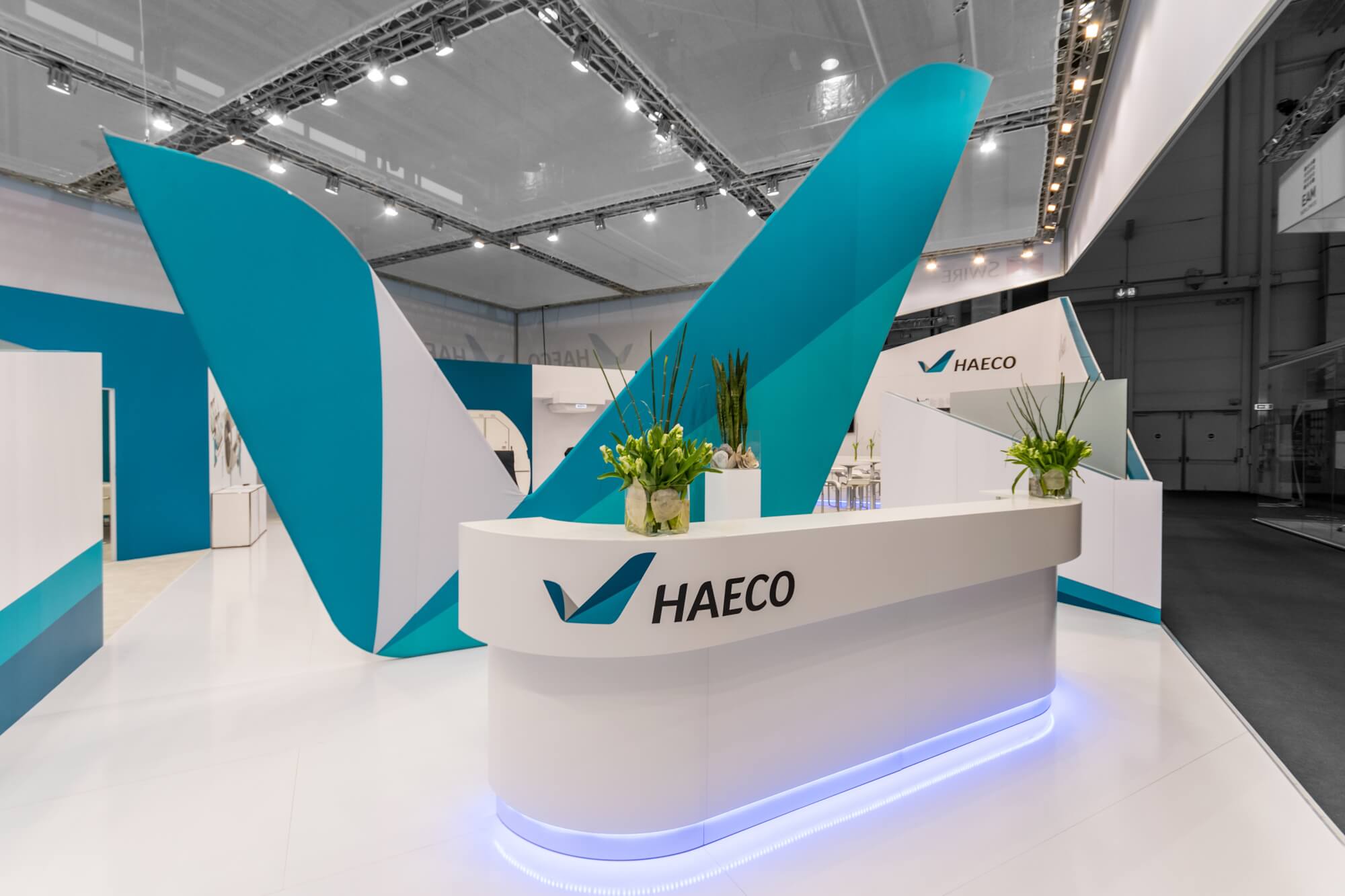 Messestand HAECO auf der Messe AIX in Hamburg