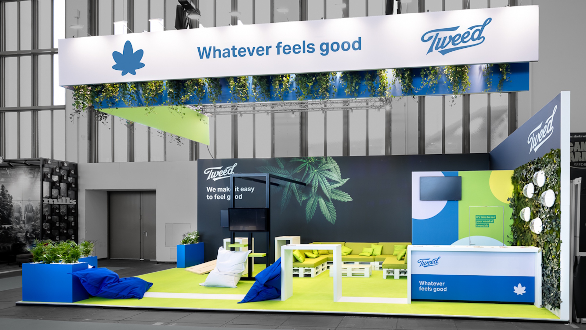 Grün, laut, anders – Canopy Growth auf der Mary Jane Berlin