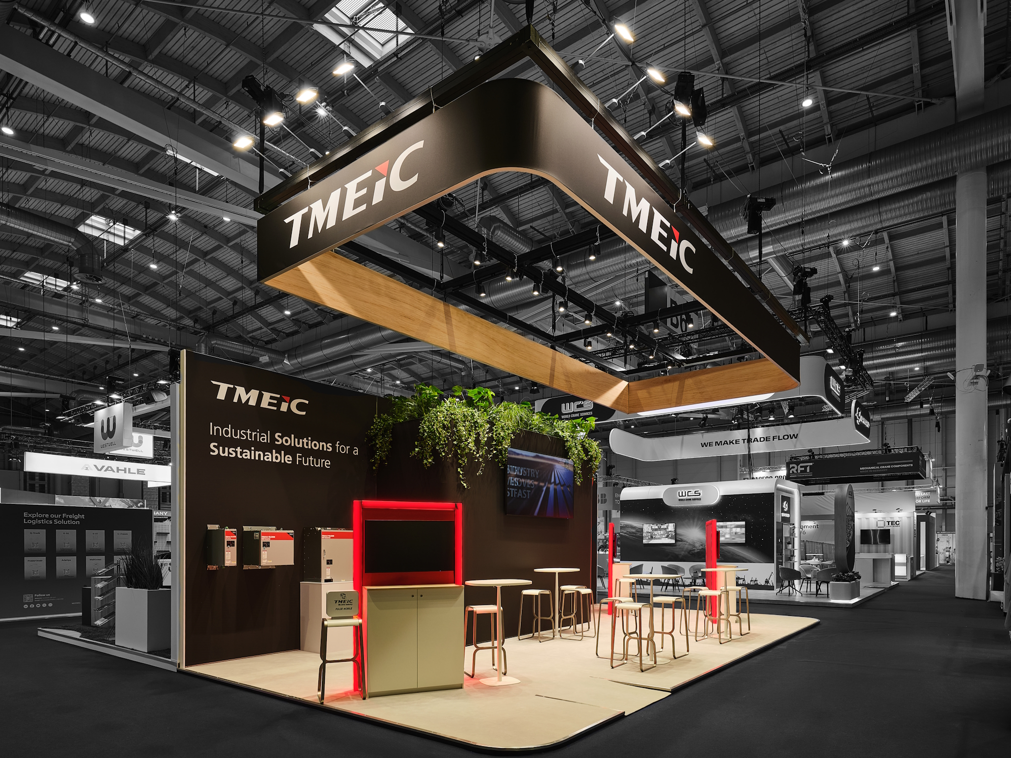 Preuss Messe TOC TMEIC 12257 Messestand von TMEIC auf der TOC Europe in Hamburg