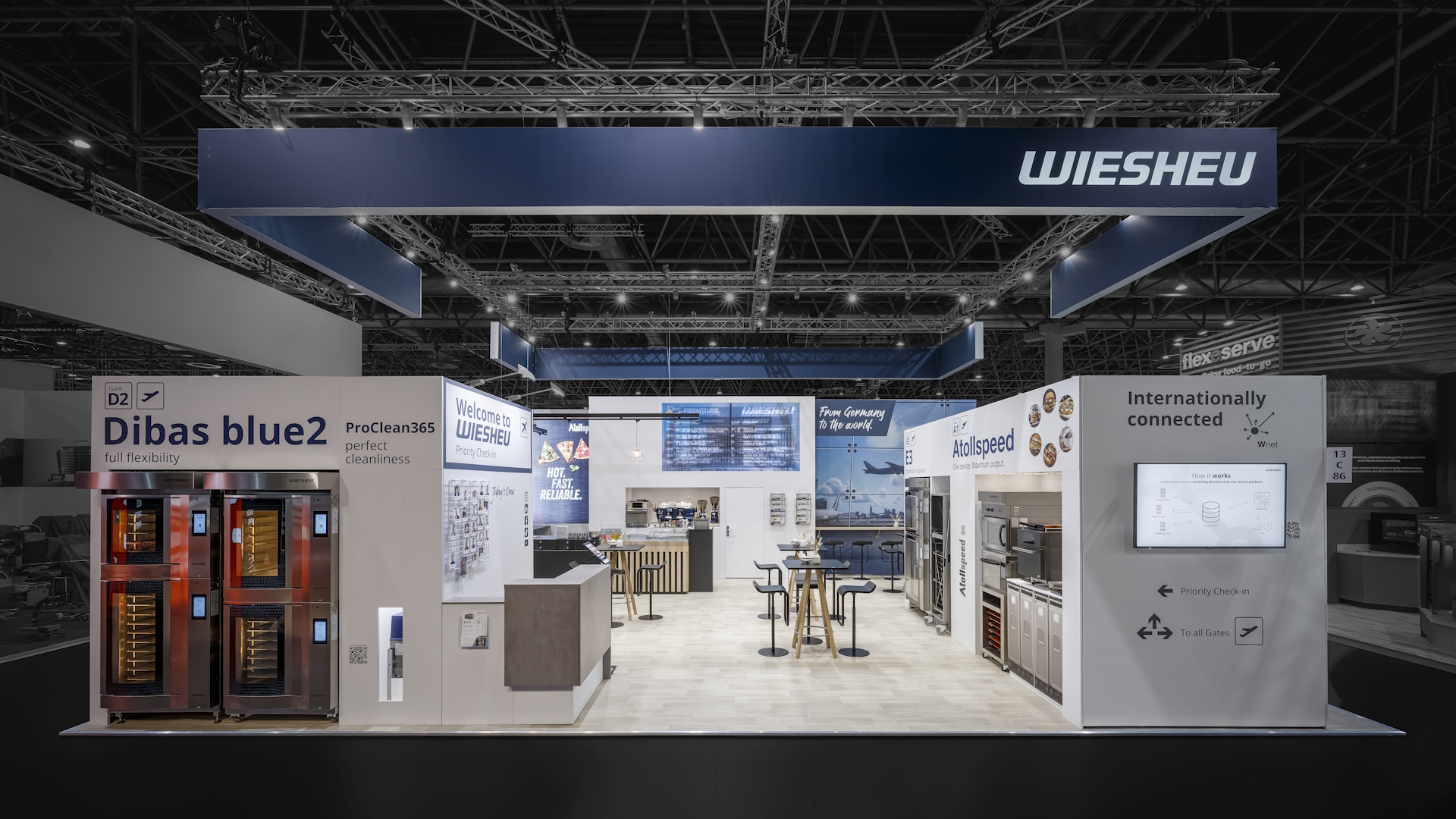 Messestand von Wiesheu auf der Messe Euroshop
