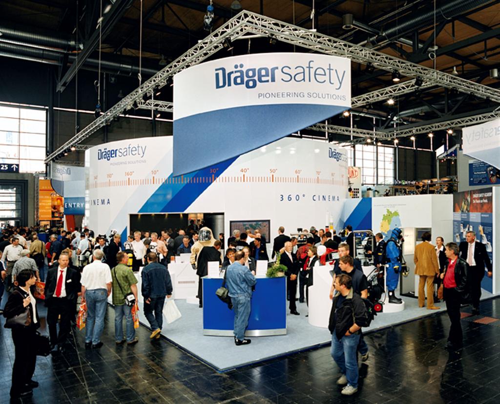 2005 Dräger Safety Interschutz Außen Dräger Safety auf der Interschutz 2005