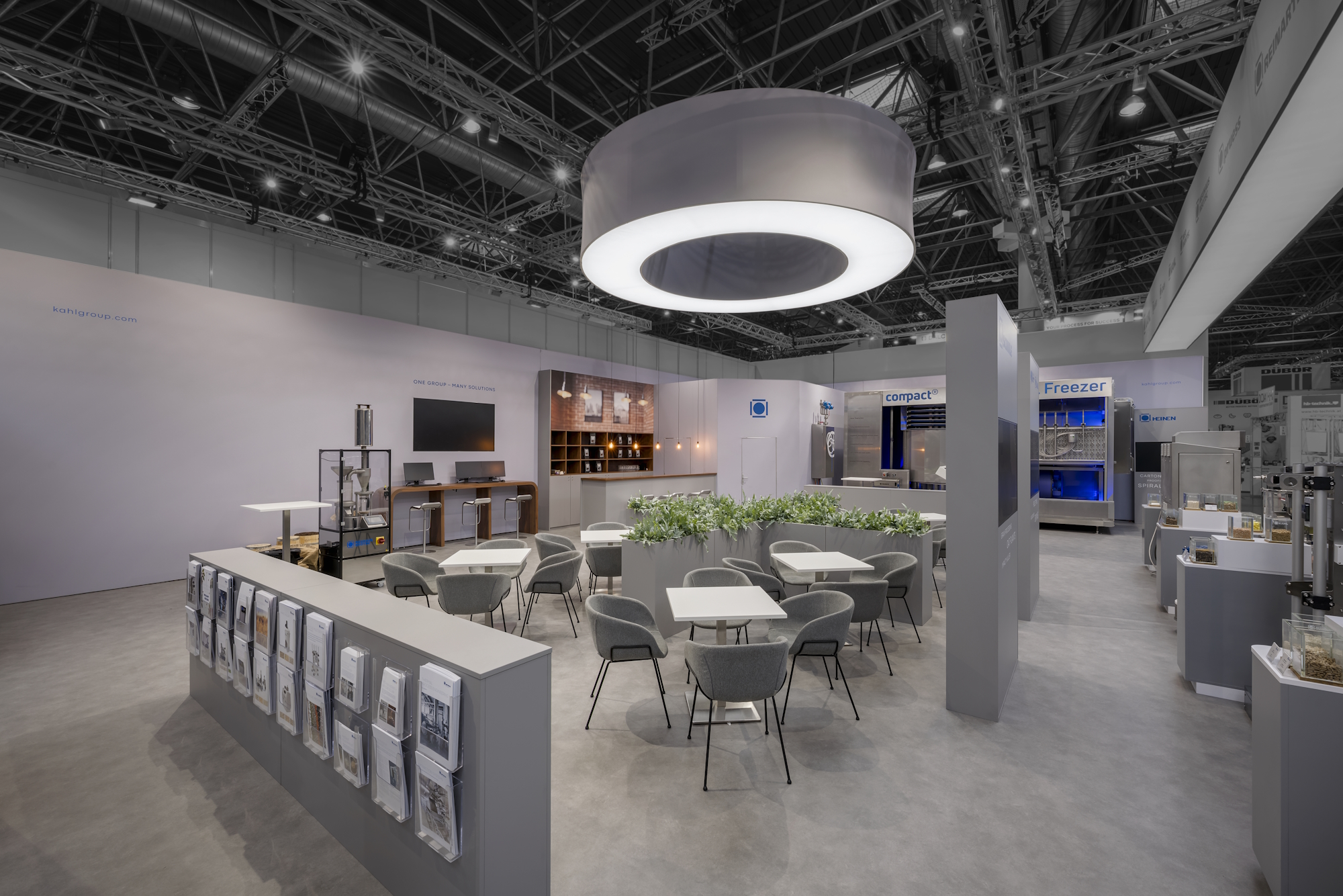 Messestandfotografie Des KAHL Messestandes Zur INTERPACK 2026 In Düsseldorf Messestand KAHL Group auf der Interpack 2026