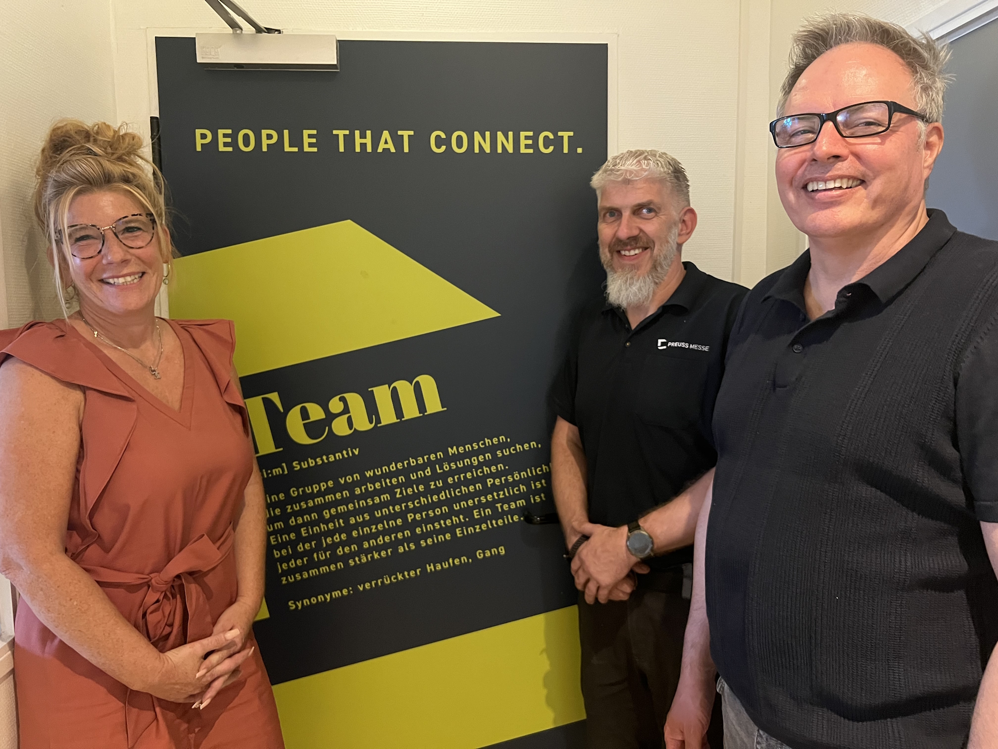 PREUSSMESSE NeuimTeam CMMKRH 1 Drei Neue im Preuss Messe Team: Christina Matthiessen, Robert Kuttner und Robert Heinrichs