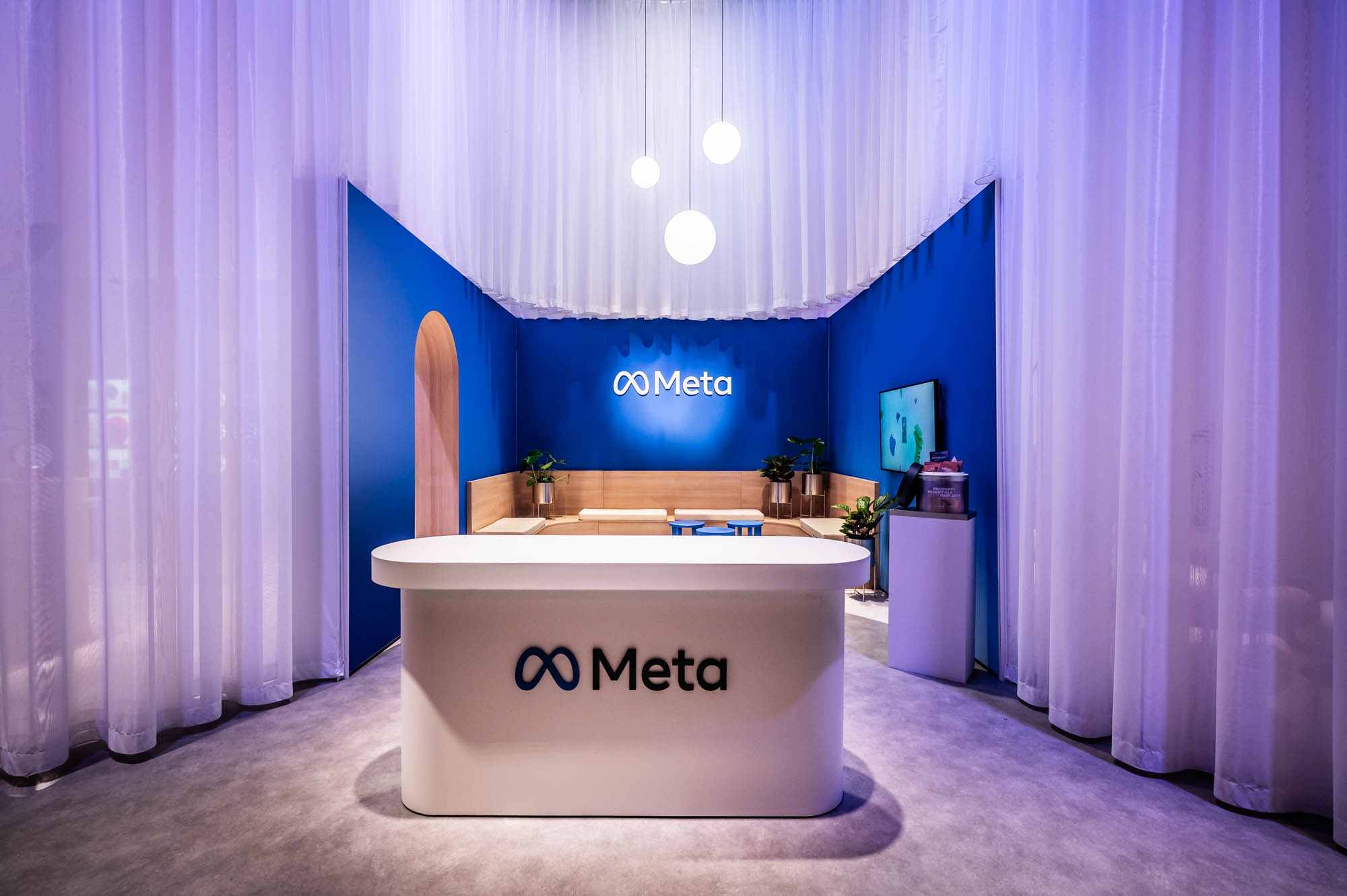 Meta OMR Hamburg 2026 Messestand von Meta auf der OMR in Hamburg