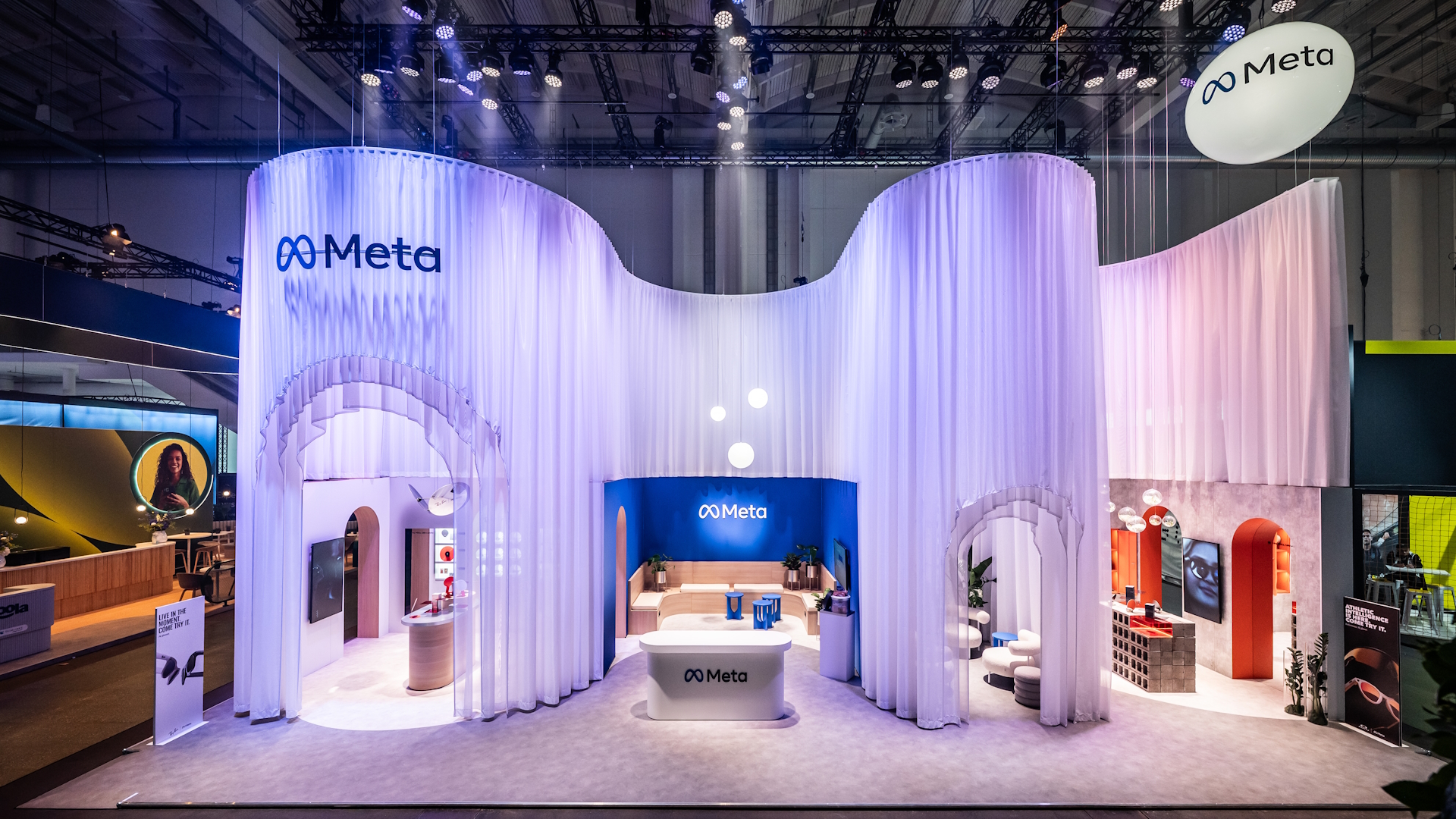 Meta OMR Hamburg 2026 Messestand von Meta auf der OMR in Hamburg