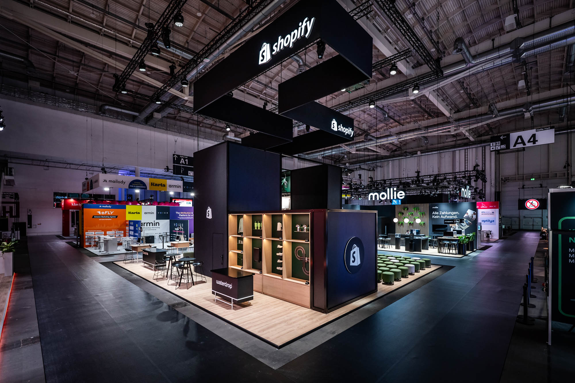 Shopify OMR 2026 Messestand von Shopify auf der OMR in Hamburg
