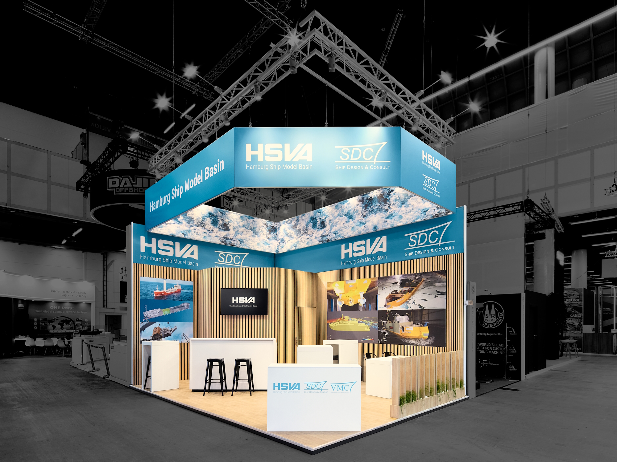 PREUSS MESSE HSVA Web Messestand HSVA auf der SMM in Hamburg