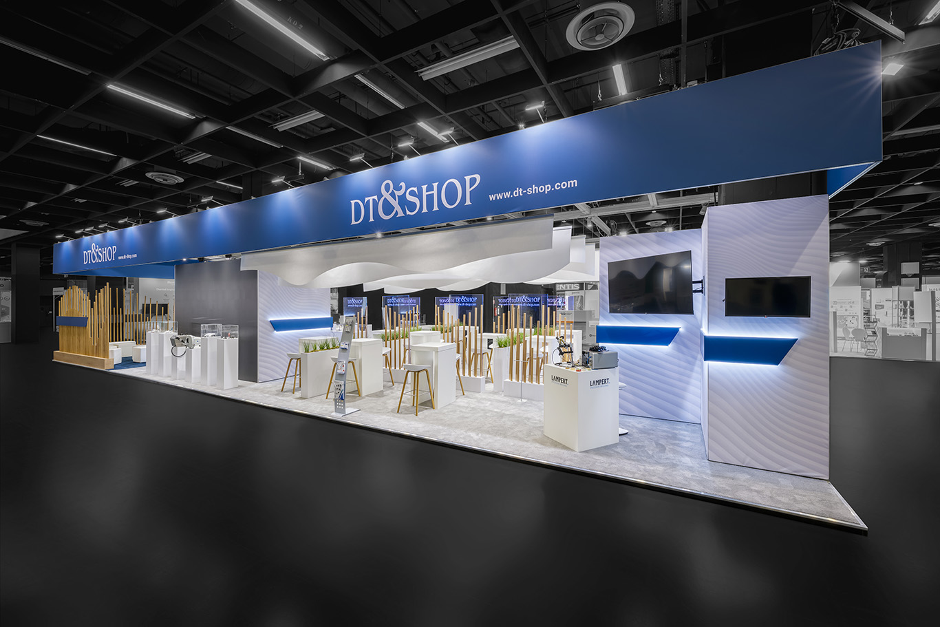 Messestand DT&SHOP auf der Messe IDS in Köln Messestand DT&SHOP auf der Messe IDS in Köln